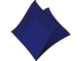 Ubrousky 3-vrstvé 33x33 cm tmavě modré 250 ks Ubrousky 3-vrstvé 33x33 cm tmavě modré 250 ks